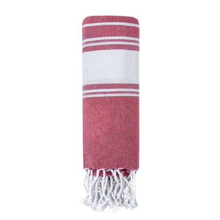 Paréo Serviette Personnalisé Éco-responsable de Qualité pas cher - Donell Matières : coton Couleurs : bleu personnalisation sur 