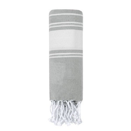 Paréo Serviette Personnalisé Éco-responsable de Qualité pas cher - Donell Matières : coton Couleurs : bleu livraison express 24h