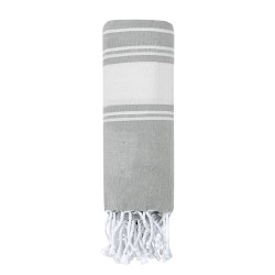 Paréo Serviette Personnalisé Éco-responsable de Qualité pas cher - Donell Matières : coton Couleurs : bleu 2