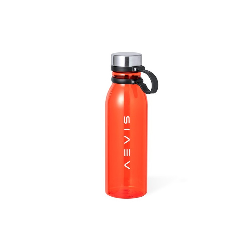 Gourde Éco-responsable Personnalisable Albrait Matières : acier inoxydable Couleurs : rouge objet publicitaire robuste