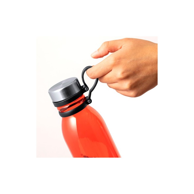 Gourde Éco-responsable Personnalisable Albrait Matières : acier inoxydable Couleurs : noir livraison express 24h 48h