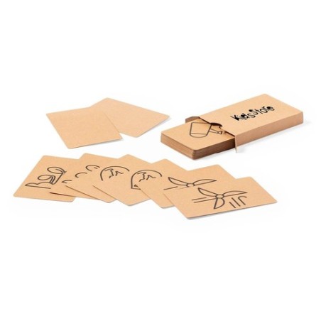 Jeu Éco-responsable Divertissant Personnalisé pas cher - Mirman Matières : carton recyclé personnalisable avec votre logo
