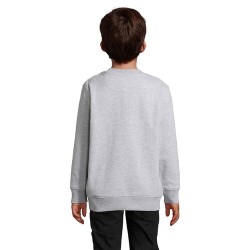 Sweat Éco-responsable et Confortable Personnalisé pour Enfants - Columbia Kids Taille textile : L Couleurs : gris chiné accessoi