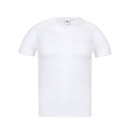T-Shirt Adulte Blanc Iconic V-Neck