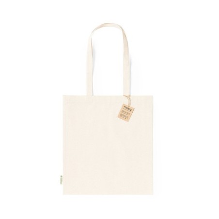 Sac de Shopping Éco-responsable en Coton Bio Personnalisé Pas Cher - Rumel Matières : coton organique Couleurs : naturel