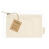 Trousse Éco-responsable Personnalisée à Prix Abordable - Nécessaire Plumok Matières : coton organique Couleurs : naturel impress