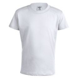 T-Shirt Blanc Enfant YC150 "keya" Matières : coton Taille textile : M Couleurs : blanc goodies entreprise design
