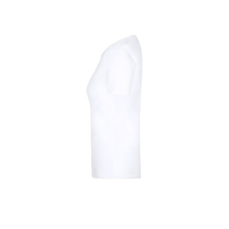 T-Shirt Femme Blanc Personnalisé WCS150 "keya" Matières : coton Taille textile : L Couleurs : blanc cadeau entreprise pas cher