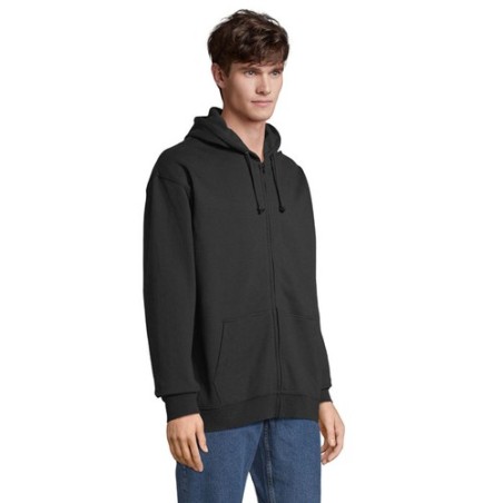 Veste Zip Capuche CARTER - Élégance Écologique