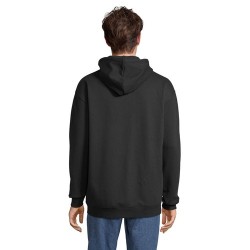 Veste Zippée Éco-responsable Unisexe Personnalisée - CARTER Taille textile : S Couleurs : noir personnalisation rapide en France