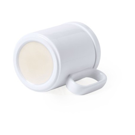 Chauffe-tasses sans fil personnalisé 10W  Kalan Matières : céramique Couleurs : blanc cadeau entreprise pas cher