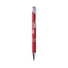 Stylo personnalisé publicitaire - Zromen Matières : caoutchouc Couleurs : bleu cadeau collaborateur premium