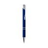 Stylo personnalisé publicitaire - Zromen Matières : caoutchouc Couleurs : bleu marine personnalisable avec votre logo