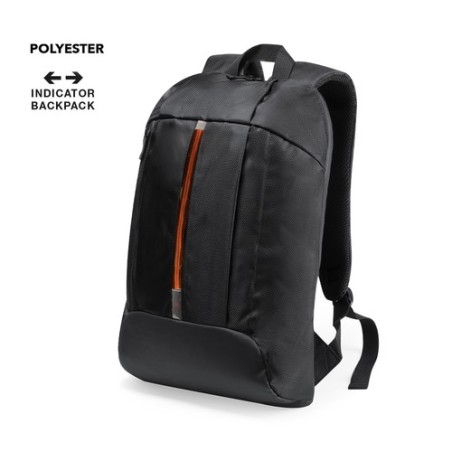 Sac à dos personnalisé  idéal pour les pros - Indicateur Dontax Matières : polyester Couleurs : noir personnalisable avec votre 