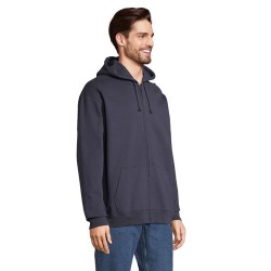 Veste Zippée Éco-responsable Unisexe Personnalisée - CARTER Taille textile : XL Couleurs : french navy goodies publicitaire dura