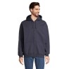 Veste Zippée Éco-responsable Unisexe Personnalisée - CARTER Taille textile : XXL Couleurs : french navy livraison express 24h 48