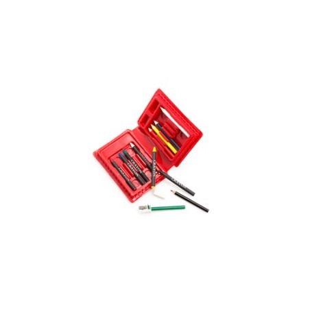 Trousse personnalisée publicitaire Clown - Objets uniques Couleurs : rouge objet publicitaire robuste