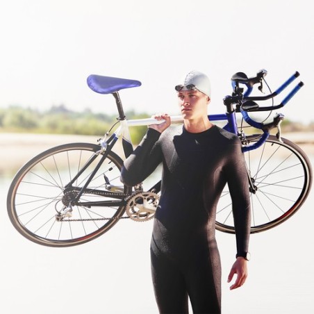 Housse de Selle Personnalisée Éco-responsable Lespley Matières : polyester Couleurs : blanc personnalisation sur mesure