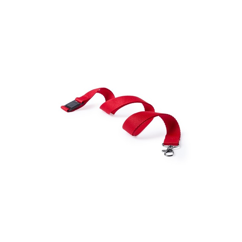 Lanyard Publicitaire Sécurisé Accessoire Kappin Matières : polyester Couleurs : bleu goodies personnalisé en stock