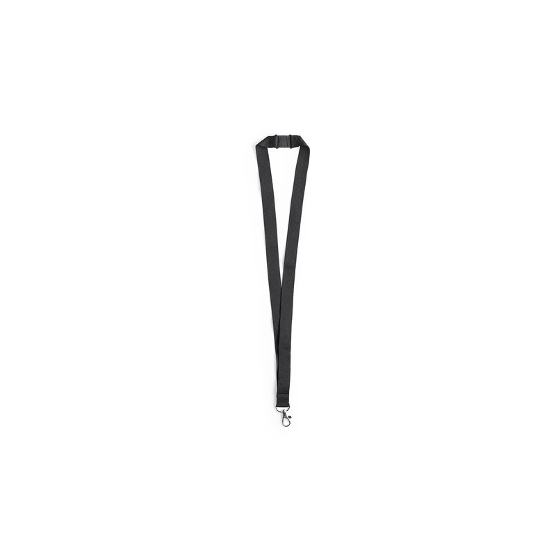 Lanyard Publicitaire Sécurisé Accessoire Kappin Matières : polyester Couleurs : bleu goodies personnalisé en stock