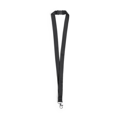 Lanyard Publicitaire Sécurisé Accessoire Kappin Matières : polyester Couleurs : bleu goodies personnalisé en stock