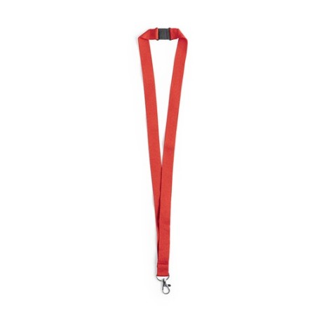 Lanyard Publicitaire Sécurisé Accessoire Kappin Matières : polyester Couleurs : bleu objet promotionnel éco-responsable