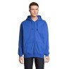 Veste Zippée Éco-responsable Unisexe Personnalisée - CARTER Taille textile : XXL Couleurs : bleu royal livraison express 24h 48h