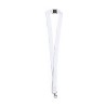Lanyard Publicitaire Sécurisé Accessoire Kappin Matières : polyester Couleurs : blanc cadeau collaborateur premium