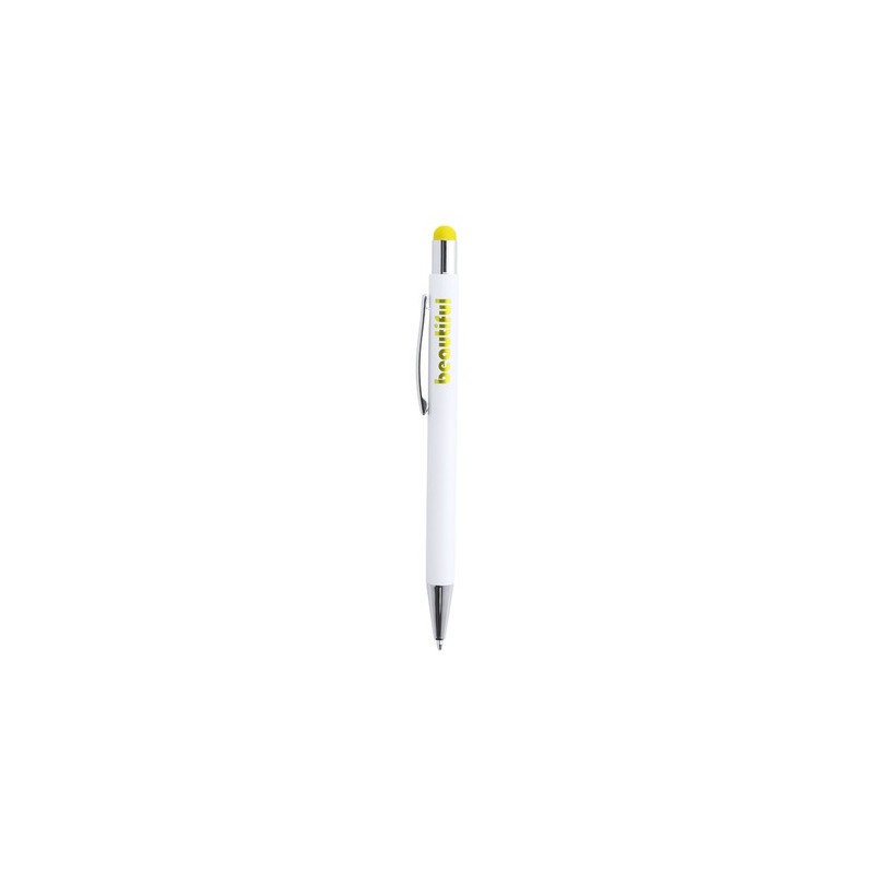Stylet Bille Publicitaire Idéal Woner Matières : caoutchouc Couleurs : rouge cadeau client original
