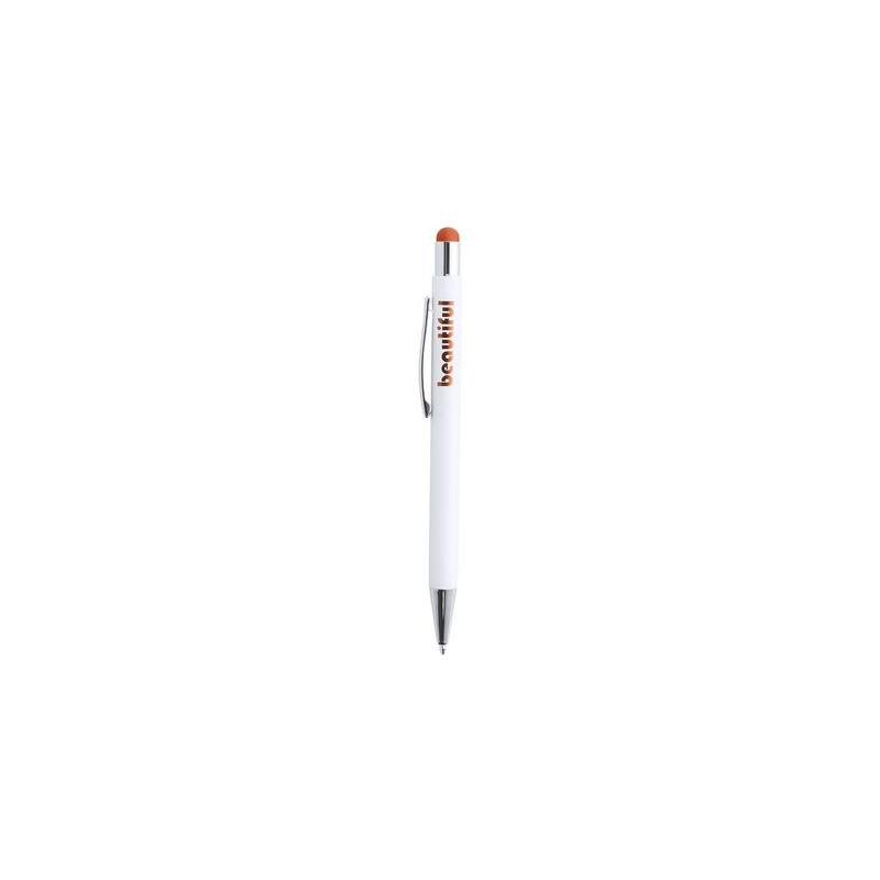 Stylet Bille Publicitaire Idéal Woner Matières : caoutchouc Couleurs : rouge goodies publicitaire durable