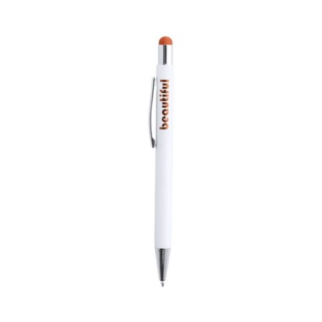 Stylet Bille Publicitaire Idéal Woner Matières : caoutchouc Couleurs : rouge goodies publicitaire durable