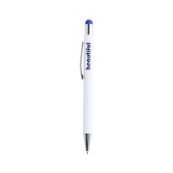 Stylet Bille Publicitaire Idéal Woner Matières : caoutchouc Couleurs : bleu objet publicitaire robuste