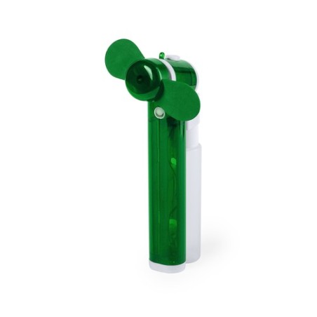 Ventilateur Vaporisateur Éco-responsable Bien-être Hendry Couleurs : vert personnalisable avec votre logo