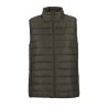 Gilet Bodywarmer Éco-responsable Personnalisé Femme - SOL'S STREAM Taille textile : L Couleurs : vert armée marquage couleur écl
