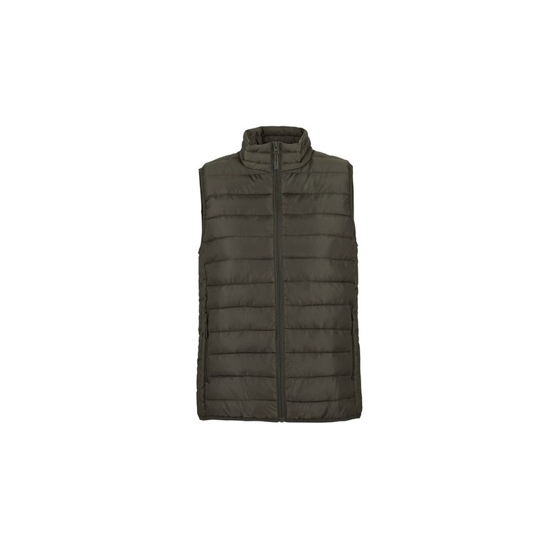 Gilet Bodywarmer Éco-responsable Personnalisé Femme - SOL'S STREAM Taille textile : M Couleurs : vert armée cadeau affaires élég