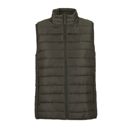 Gilet Bodywarmer Éco-responsable Personnalisé Femme - SOL'S STREAM Taille textile : M Couleurs : vert armée cadeau affaires élég