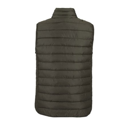 Gilet Bodywarmer Éco-responsable Personnalisé Femme - SOL'S STREAM Taille textile : M Couleurs : vert armée personnalisable avec