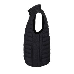Gilet Bodywarmer Éco-responsable Personnalisé Femme - SOL'S STREAM Taille textile : XXL Couleurs : noir marquage couleur éclatan