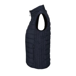 Gilet Bodywarmer Éco-responsable Personnalisé Femme - SOL'S STREAM Taille textile : S Couleurs : french navy cadeau collaborateu