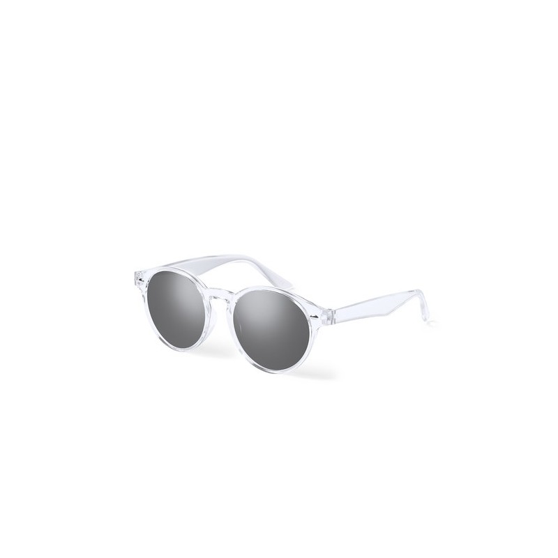 Lunettes de Soleil Personnalisées UV400 Éco-responsables - Nixtu Couleurs : blanc objet promotionnel éco-responsable