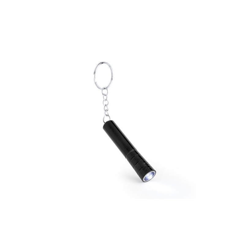 Porte-Clés Pratique avec Lampe Éco-responsable - Flonse Couleurs : vert impression haute définition