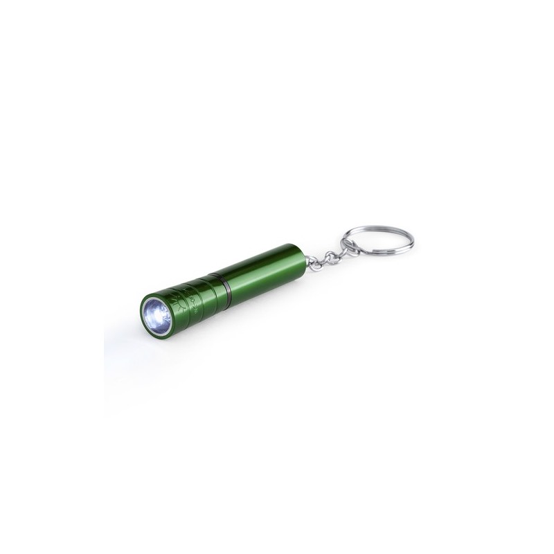 Porte-Clés Pratique avec Lampe Éco-responsable - Flonse Couleurs : vert cadeau client original