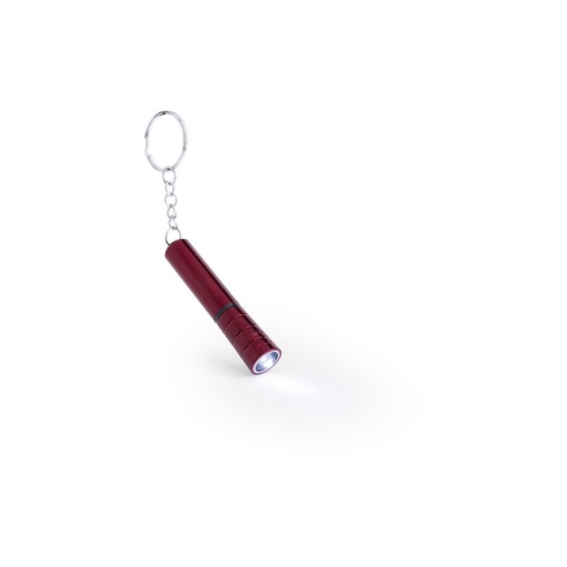 Porte-Clés Pratique avec Lampe Éco-responsable - Flonse Couleurs : vert cadeau entreprise pas cher
