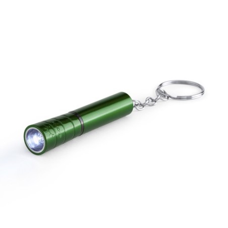 Porte-Clés Pratique avec Lampe Éco-responsable - Flonse Couleurs : rouge accessoire événementiel unique