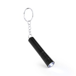 Porte-Clés Pratique avec Lampe Éco-responsable - Flonse Couleurs : bleu marquage laser ultra précis