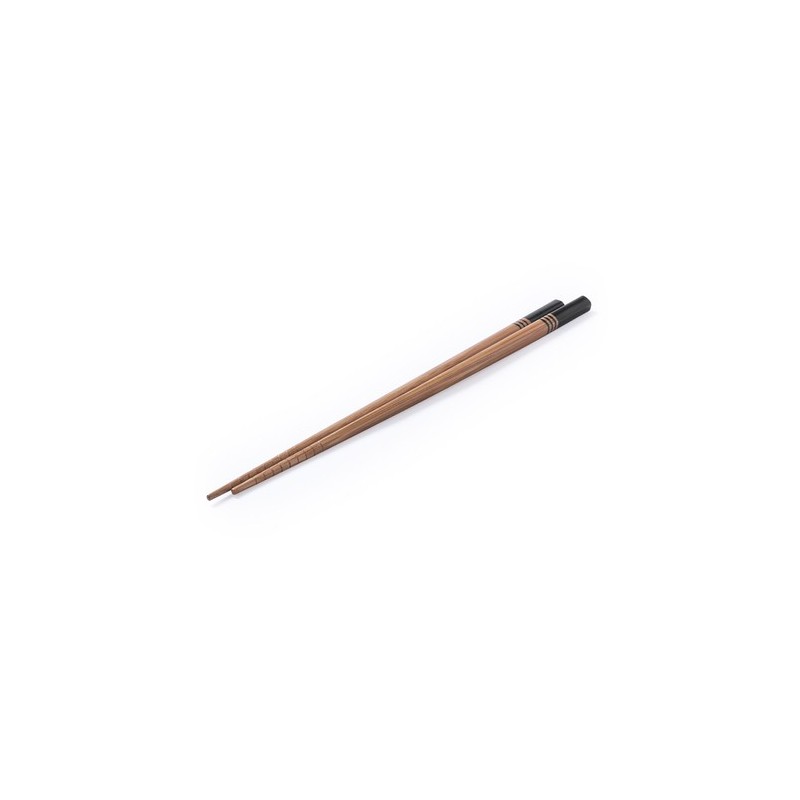 Set Chic Personnalisé d'Ustensiles de Cuisine Baguettes Nesty Matières : bambou Couleurs : noir
