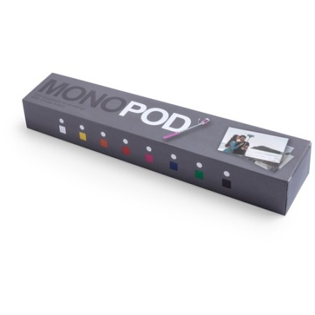 Bâton Selfie Personnalisé Ergonomique Économique - Kroper Matières : acier inoxydable Couleurs : vert impression haute définitio