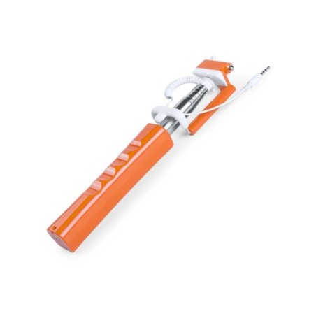 Bâton Selfie Personnalisé Ergonomique Économique - Kroper Matières : acier inoxydable Couleurs : rouge impression haute définiti