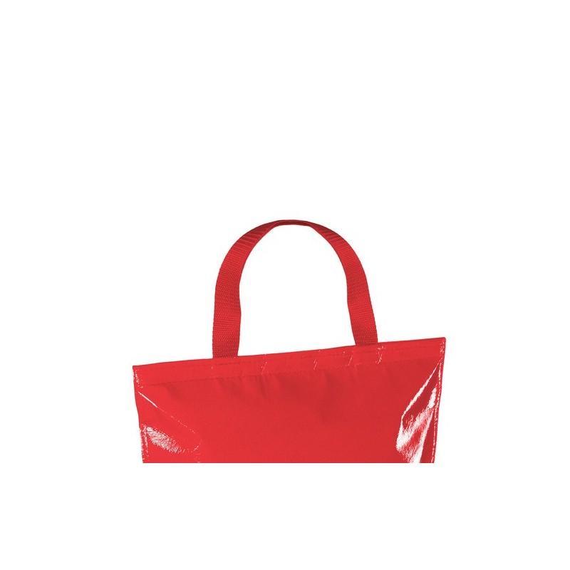 Sac Isotherme Éco-responsable Personnalisé - Glacière Hobart Matières : aluminium Couleurs : jaune marquage couleur éclatante