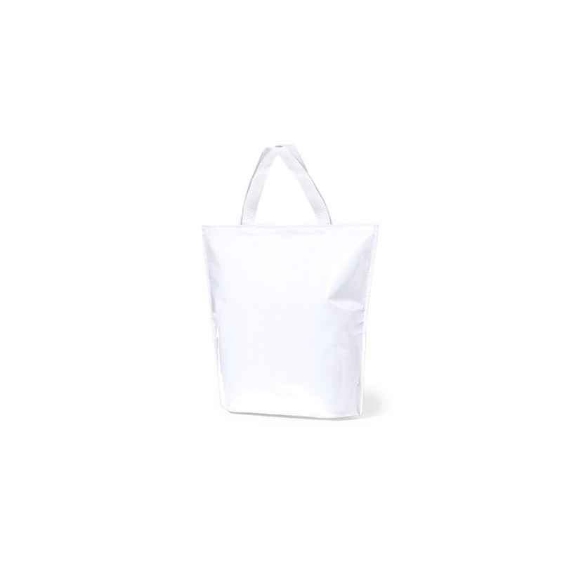 Sac Isotherme Éco-responsable Personnalisé - Glacière Hobart Matières : aluminium Couleurs : jaune objet promotionnel éco-respon